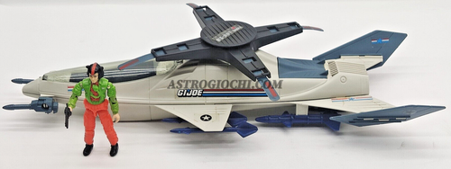 GI JOE HASBRO SKYSTORM VINTAGE 1988 FIGURE WINDMILL COMPLETO - Picture 10 of 12