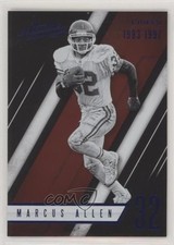 2016 Panini Absolute Retired Spectrum Blue Marcus Allen #110 HOF 7p8