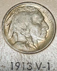 1913 P Philadelphia Buffalo Indian Head Nickel Five Cents 5C .05