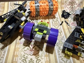 LEGO #76013 Batman The Joker Steam Roller #76011 Bat Attack Parts LOT Incomplete