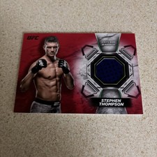 2018 UFC Knockout Stephen Thompson Relic Red 1/8