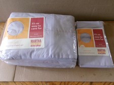 MARTHA STEWART EVERYDAY 6 PC QUEEN SHEET SET 200 THREAD COUNT LAVENDER / NOS