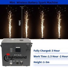350W Mini Sparkler Firework Cold Spark Machine Battery Rechargeable sparkle