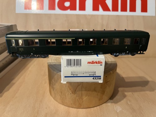 Märklin H0 43218 vagón de tren (vagón de tren rápido 1/2 clase) SBB! | Zustand: Gebraucht
