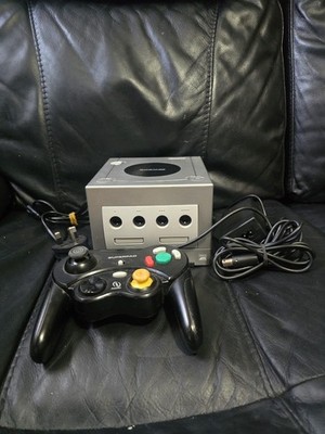 nintendo gamecube platin silber konsole - funktionstüchtig