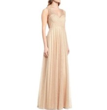 Jenny Yoo Emilie Illusion Gown Dress in Cashmere *READ*