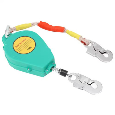 33 Ft. Self Retracting Lifeline Fall Arrester Lanyard Safety Harness Protection