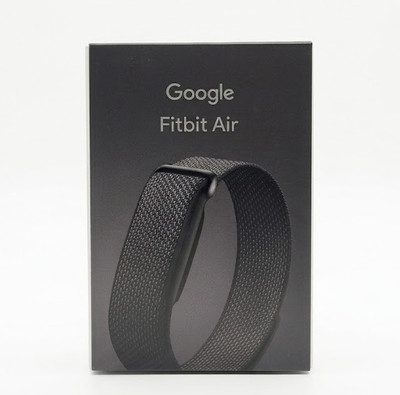 Google Fitbit Air Aktivitäts-Tracker Fitness Smartwatch obsidian - Neu