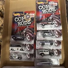 1999 Hot Wheels Cop Rods *Set Of 8 Vintage SEALED/Good Police Mattel