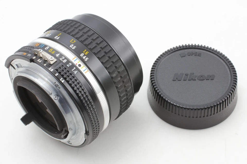 SIC "TOP MINT" Nikon Ai-s AIS NIKKOR 50mm f/1.4 MF Standard Lens From JAPAN - image 3 of 4