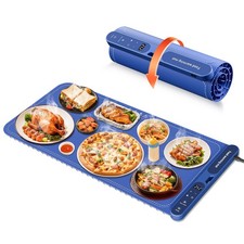 Warming Mat for Food Extra Large 32"x15", Silicone Food Warmer Trays for Chaf...