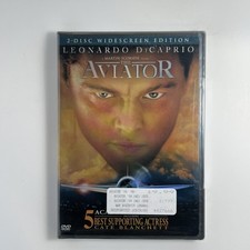 The Aviator (DVD, 2005, 2-Disc Widescreen) NEW SEALED Leonardo Dicaprio Scorsese