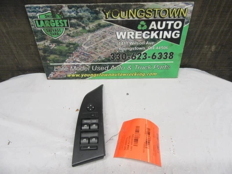 Driver Front Door Switch Driver's Fits 04-07 BMW 525i 1633899 - Image 3 of 4