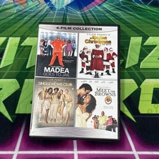 Tyler Perry 4-Film DVD Madea Goes to Jail A Xmas Single Moms Meet the Browns