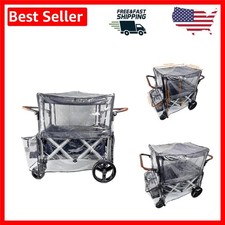 Big Size Waterproof Rain Cover for Stroller with Mosquito Net  Ventilation
