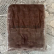 New FRONTGATE Rumi Velvet Pillow Sham King 20”x 36BLUSH