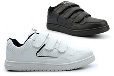 Image of Mens Touch Fastening Trainers Touch Fastening Shoes Casual Trainers Casual Shoes