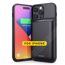 For iPhone 11 12 14 15 16 17 Air Battery Charger Case Power Bank Charging Cover