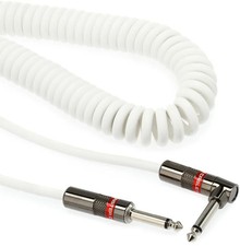 Monster Prolink Classic Straight to Right Angle Coiled Instrument Cable - 12