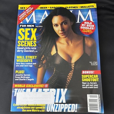 MAXIM Magazine #65 April 2003 Monica Bellucci Matrix t.A.T.u tATu