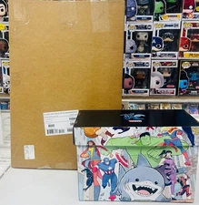 SEALED CASE OF 5 JEFF THE LANDSHARK MARVEL GRAPHIC COMIC STORAGE BOXES