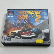 Destruction Derby 2 Big Box PS1 PlayStation 1 Complete PAL READ!