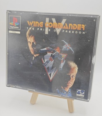 Wing Commander IV 4 The Prince of Freedom PS1 Playstation 1 