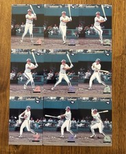 ICHIRO Suzuki 1995 BBM Japan Puzzle Set #389~397  Sports Baseball Uncut Sheet