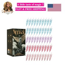 50-Piece Tattoo Cartridge Needles Set - Professional Mixed Sizes for Artists