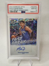2022-23 Panini Donruss Optic - Fast Break Signatures Paolo Banchero #FBS-PBC...