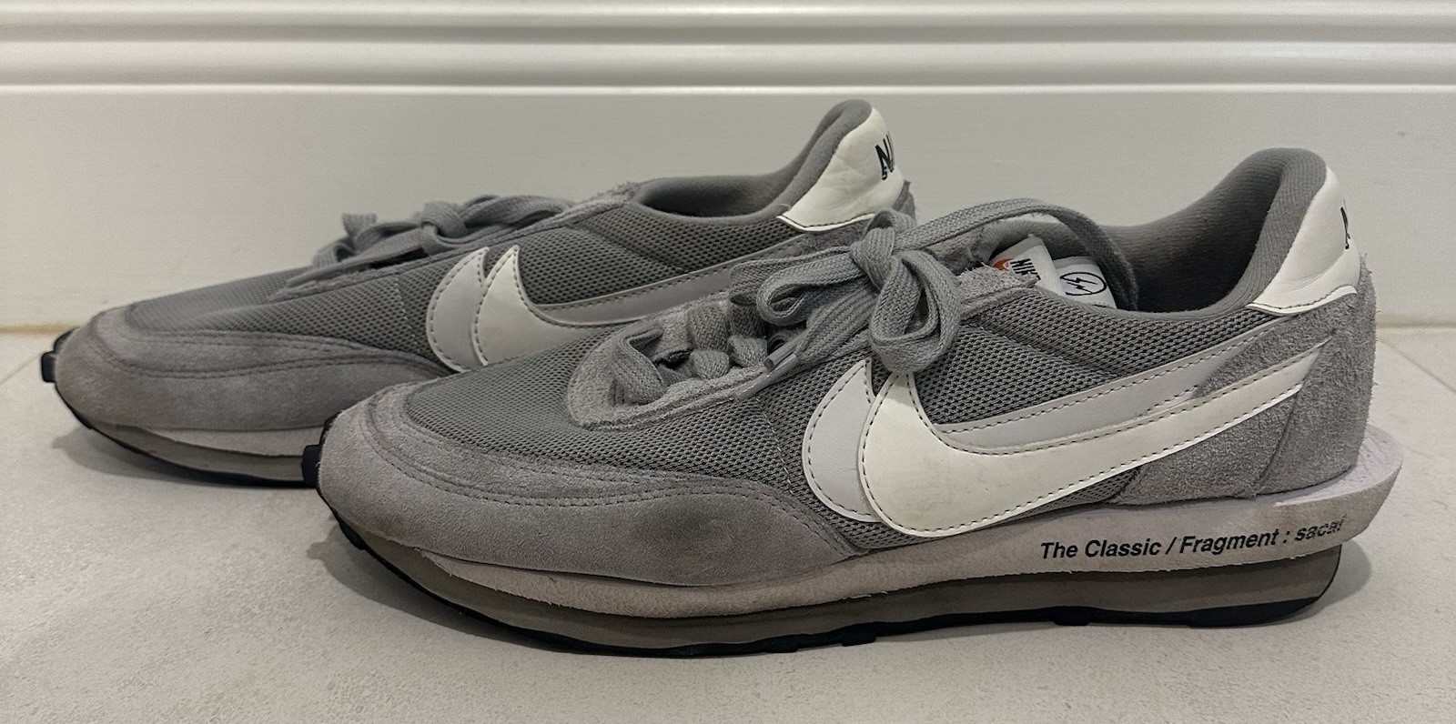 SACAI X NIKE Taglia 12 Nike LDV Waffle x Fragment Design x Sacai Grigio