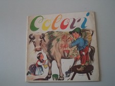 VECCHIO QUADERNO DA DISEGNO COLORI - 10 - ED. CARROCCIO - VINTAGE ANNI '60