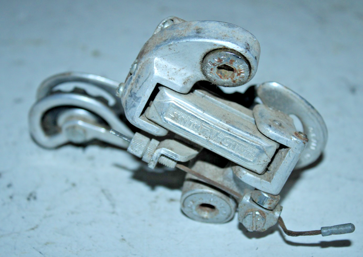 値下げSuntour V-GT リアディレイラー Suntour V-GT Luxe Vintage Rear Derailleur Long Reach 6 Speed Road