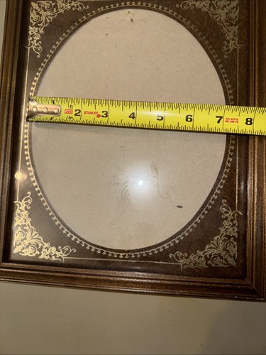 Vintage 8 X 10 Wood Picture Frame~With Matte~Standing~Hanging~Photos - Picture 6 of 8
