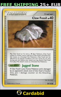Claw Fossil - LA #138/146 Legends Awakened Ryo Ueda LP