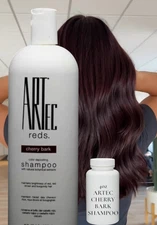 Artec Colorist Collection RED Cherry Bark COLOR DEPOSITING SHAMPOO 4oz refill