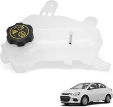 603-386 Front Engine Coolant Reservoir Recovery Tank with Cap Compatible with