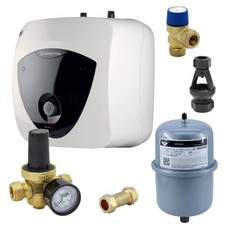 Ariston Andris Lux 15L Undersink 2KW - 3100310 (Kit A B C D)