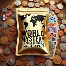 (10)Mystery Coins Lot – U.S. & Foreign –(Value $5 to $2500)– Rare Finds Inside!”