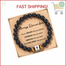 Easter Basket Stuffers, Easter Gifts for Kids Toddler Boys Cross Bracelet 6 7 8