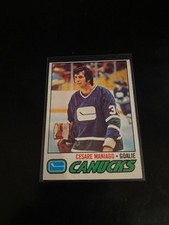 Cesare Maniago 1977-78 Topps NM Canucks 23