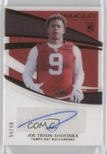 2021 Panini Immaculate Rookie Auto 55/99 Joe Tryon-Shoyinka #156 Auto 1h1