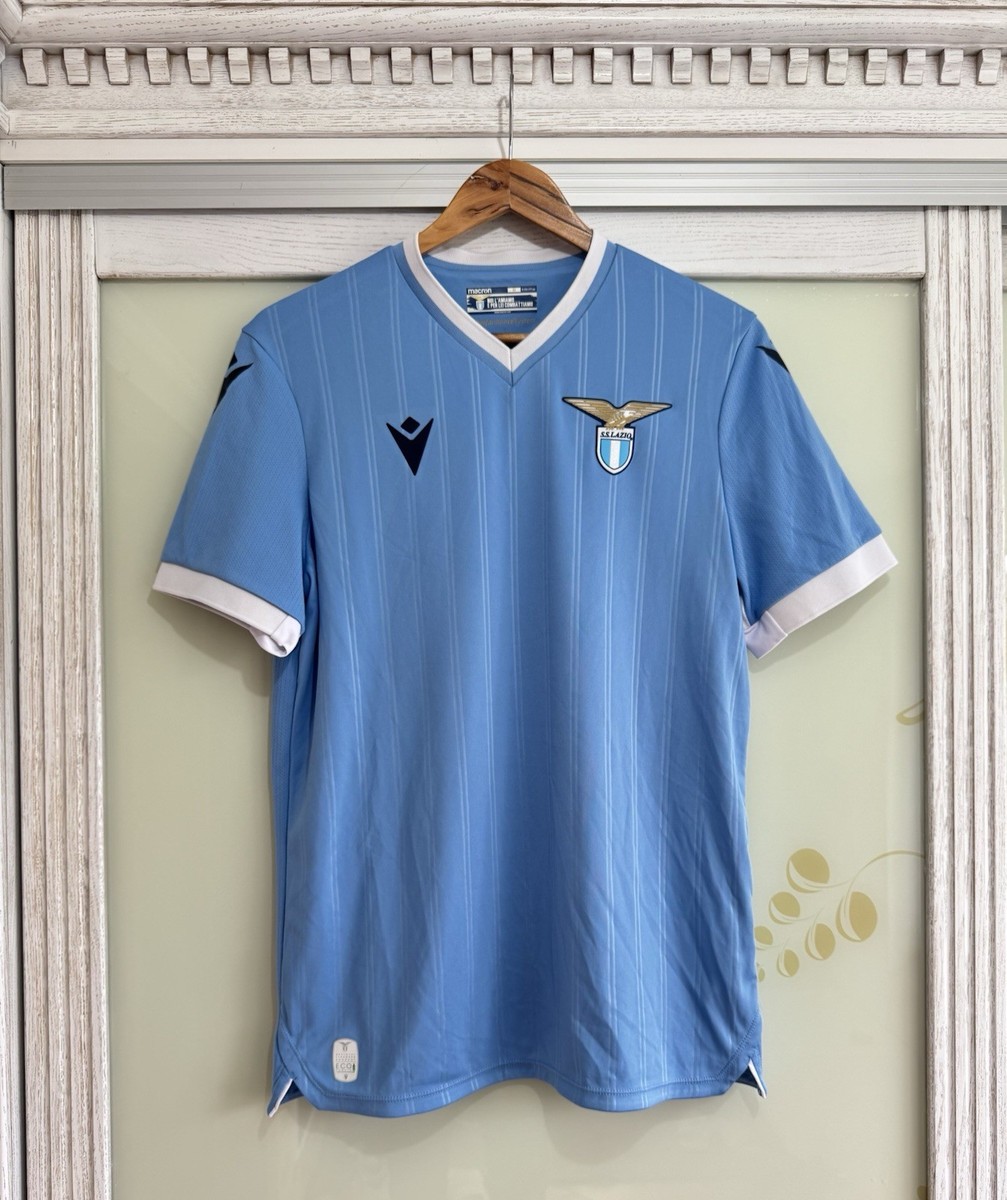 Lazio 2021-2022 Home Soccer Jersey Football Kit Shirt Size M | eBay