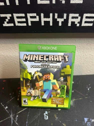 Minecraft: Xbox One Edition (Microsoft Xbox One, 2014) No Manual/Booklet