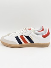 Adidas Men's Samba OG FIFA World Cup 2026 Size 9 White Red Blue Gum HQ4950 