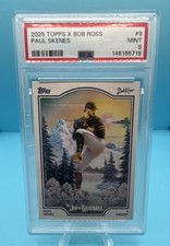 2025 Topps X Bob Ross the Joy of Baseball - Paul Skenes #9 PSA 9