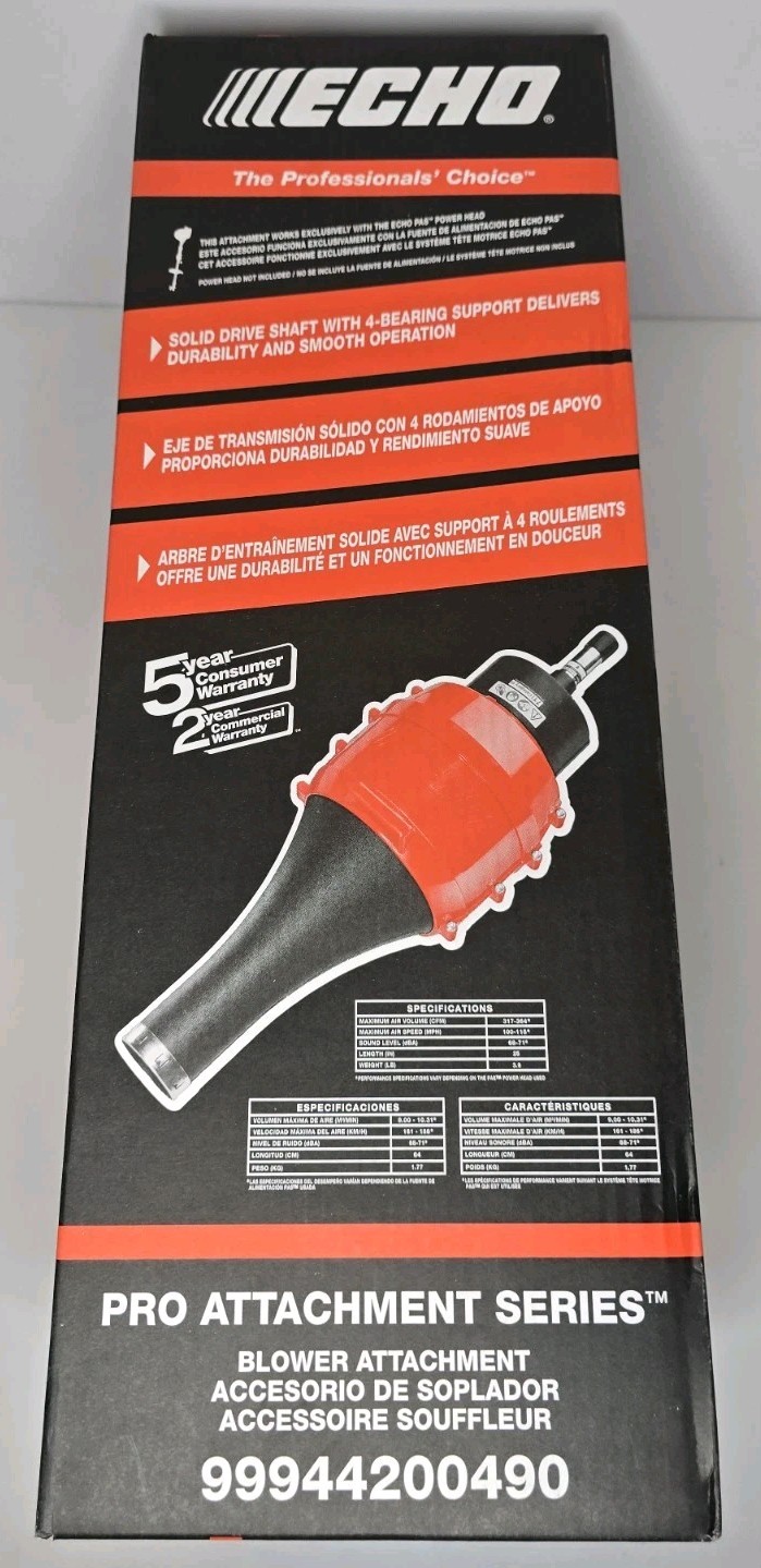 Pro Series Attachment 99944200490 Pas 129 Mph 347 Cfm