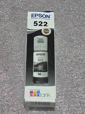 EPSON 522 EcoTank Ink Ultra-high Capacity Bottle Capacity, Black
