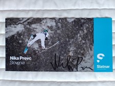 NIKA PREVC AUTOGRAMM ORIGINAL SLOWENIEN WORLDRECORD 2026 242.5 METER