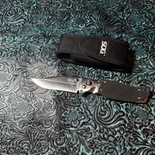 SOG TOMCAT 3.0 VG-10  1 BLADE ARC LOCK SOFT GRIP HANDLES  KNIFE